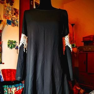 Altar'd State size Small black tunic dress